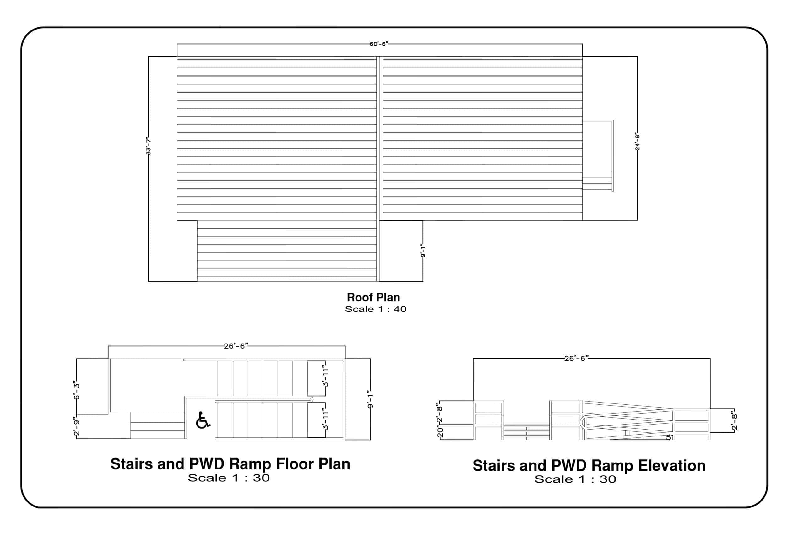 24x60 Modular Office Building Floor plan