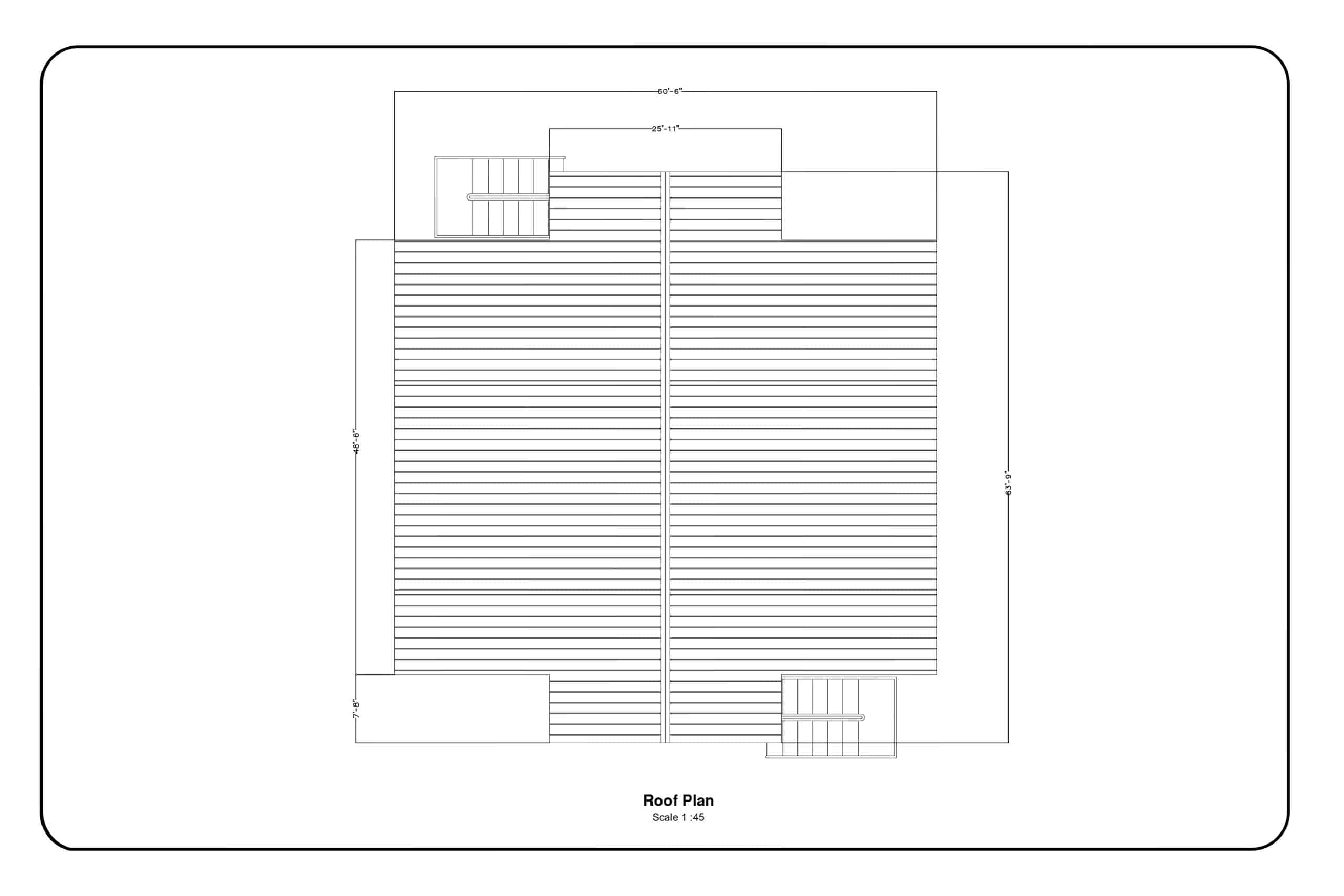 48x60 Modular Classrooms Floor plan